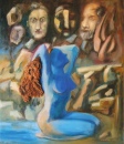 Susanna - tecnica mista su tela 68x57
